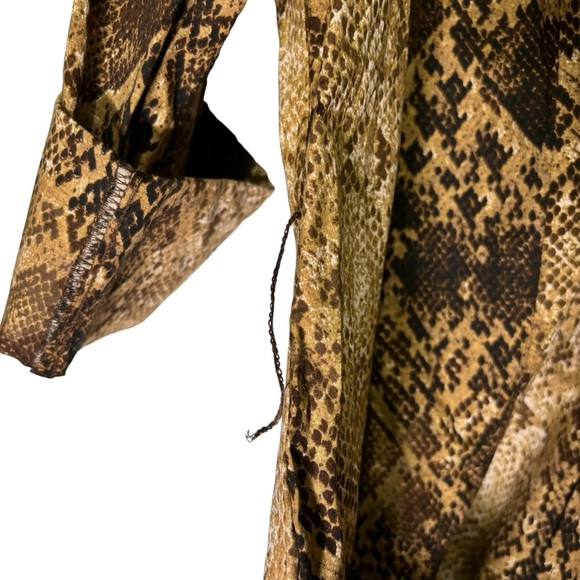 NWT Lane Bryant Animal Print Button Up Shirt Office Workwear Size 22/24 - Picture 10 of 15